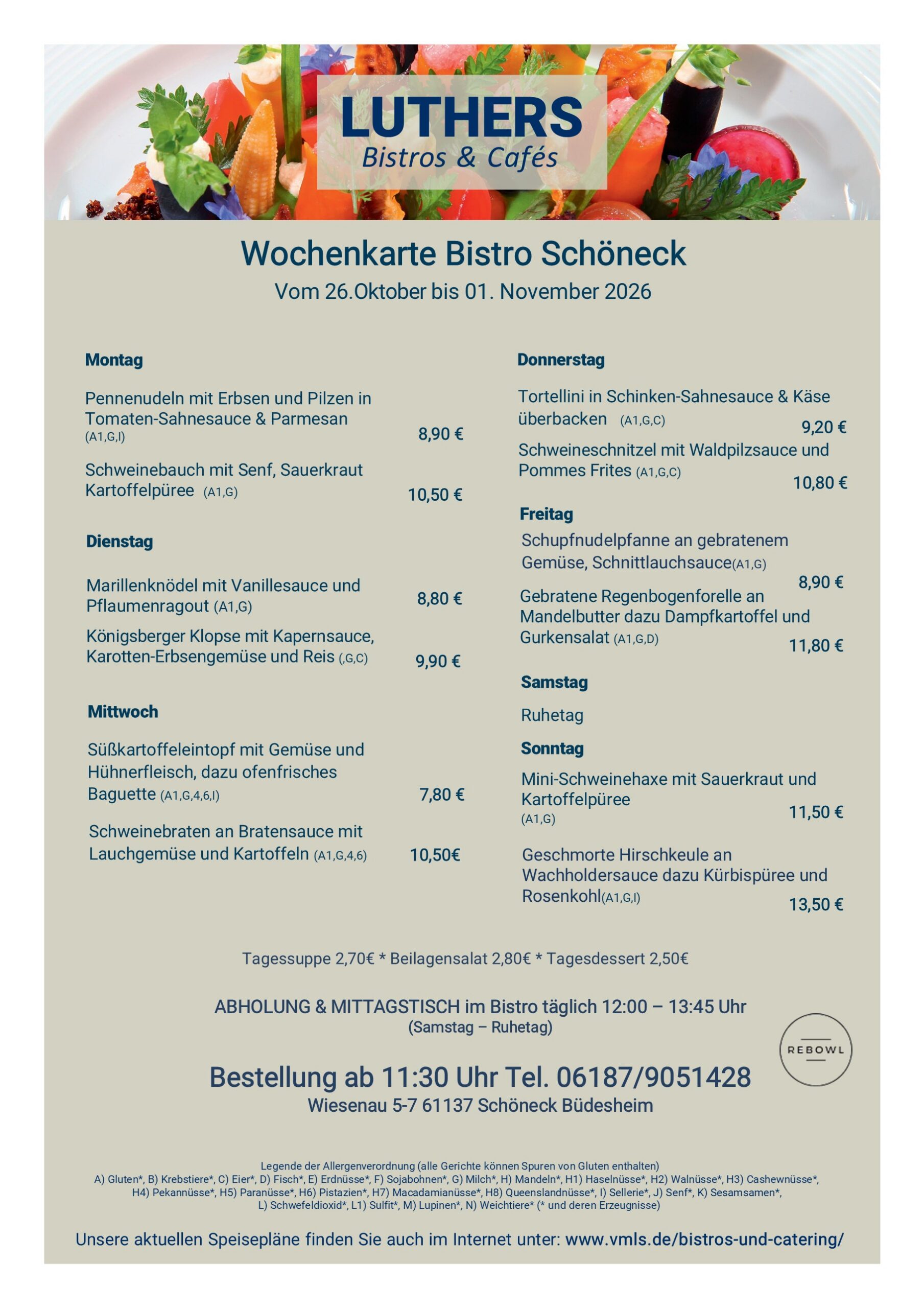 Schöneck Bistro KW44